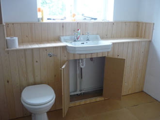Tongue and Groove WC